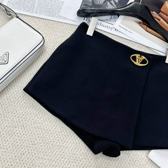 Valentino Pants - Valentino lock button suit culottes